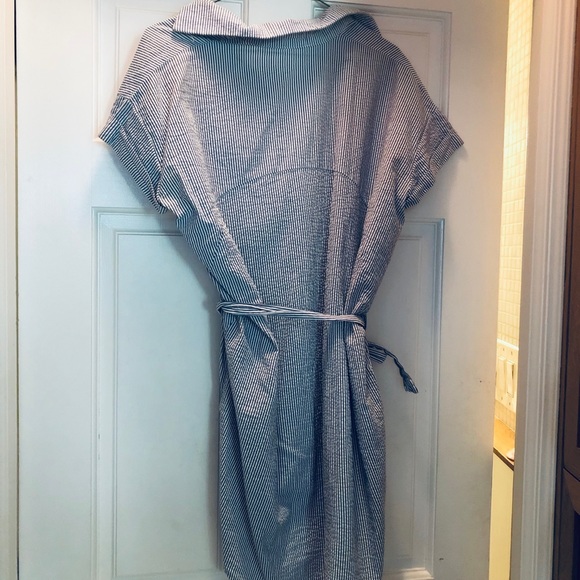 Pinstripe Boat Dress w/ Pockets! - Picture 6 of 6